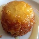 baked pineapple and ginger pudding